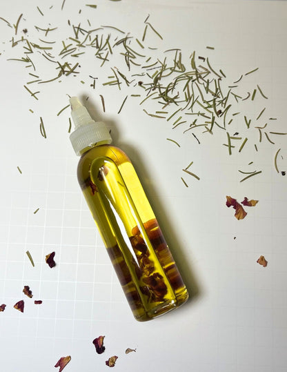 Herbal Oil: Nourishing Hair Oil